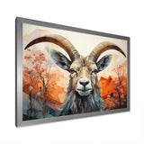 Goat Mountain Explorer Geometric - Goat Wall Decor