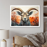 Goat Mountain Explorer Geometric - Goat Wall Decor
