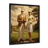 Vintage Timeless Golf - Golf Canvas Wall Art