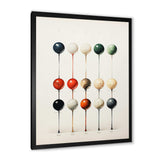 Minimalism Golf Tees IV - Sports Canvas Wall Art