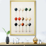 Minimalism Golf Tees IV - Sports Canvas Wall Art