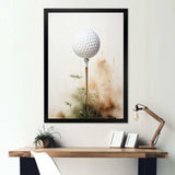 Minimalism Golf Tees IX - Sports Canvas Wall Art