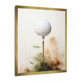 Minimalism Golf Tees IX - Sports Canvas Wall Art