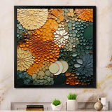 Hardedge Art Earthy Euphony VI - Abstract Canvas Wall Art