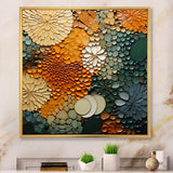 Hardedge Art Earthy Euphony VI - Abstract Canvas Wall Art