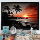 Hawaii Sunset Serenade I - Landscapes Canvas Wall Art