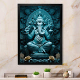 Hinduisim Art Divine Wisdom - Spiritual Canvas Wall Art