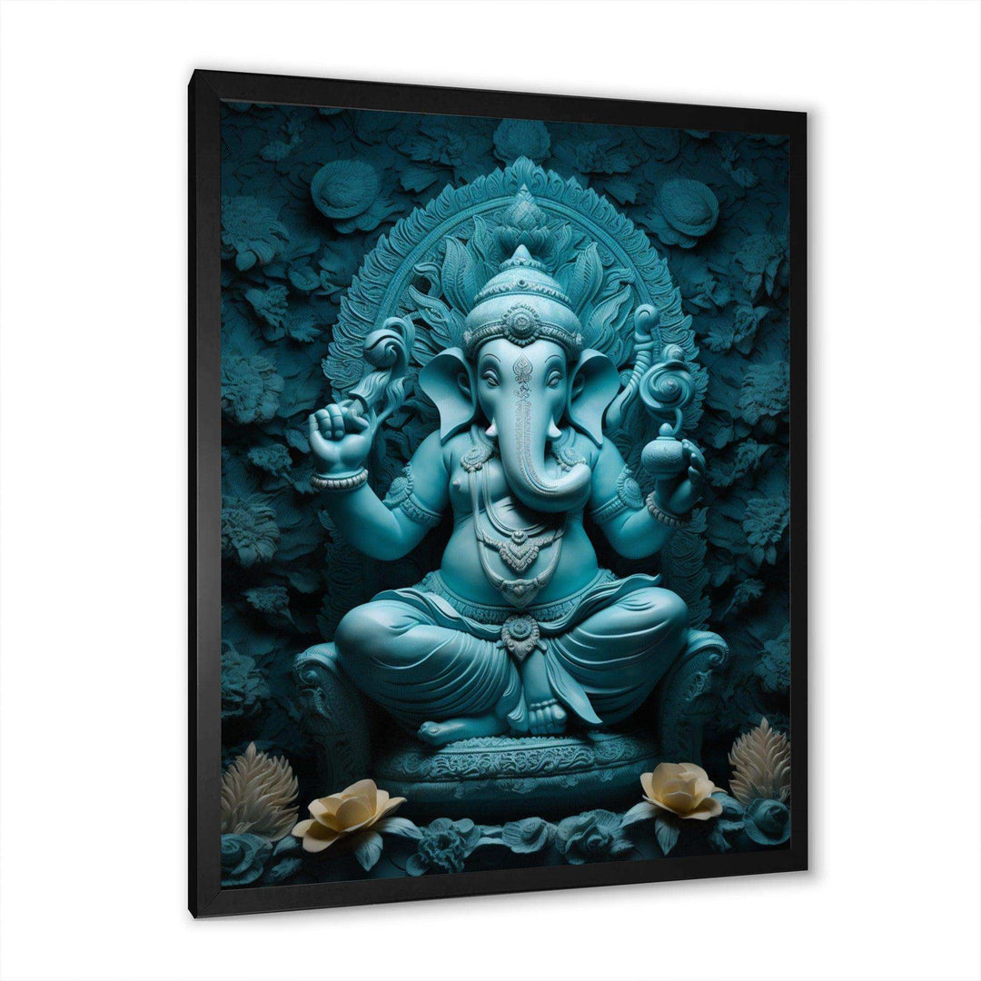 Hinduisim Art Divine Wisdom - Spiritual Canvas Wall Art