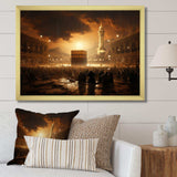 Islam Art The Holy II - Spiritual Canvas Wall Art