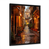 Italy Eternal City Whispers - Landscapes Canvas Wall Art