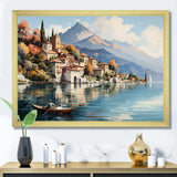 Italy Lake Como - Landscapes Canvas Wall Art