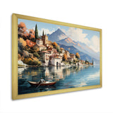 Italy Lake Como - Landscapes Canvas Wall Art