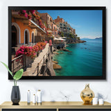 Italy Mediterranean Charms - Landscapes Canvas Wall Art