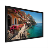 Italy Mediterranean Charms - Landscapes Canvas Wall Art