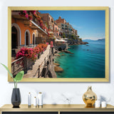 Italy Mediterranean Charms - Landscapes Canvas Wall Art