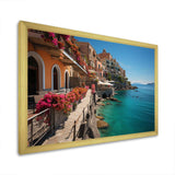 Italy Mediterranean Charms - Landscapes Canvas Wall Art