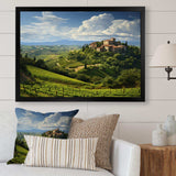 Italy Tuscan Tranquility - Landscapes Canvas Wall Art