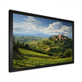 Italy Tuscan Tranquility - Landscapes Canvas Wall Art