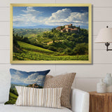 Italy Tuscan Tranquility - Landscapes Canvas Wall Art