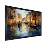 Italy Venetian Reflections I - Landscapes Canvas Wall Art