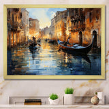 Italy Venetian Reflections I - Landscapes Canvas Wall Art