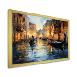 Italy Venetian Reflections I - Landscapes Canvas Wall Art