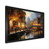 Italy Venetian Reflections II - Landscapes Canvas Wall Art