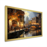 Italy Venetian Reflections II - Landscapes Canvas Wall Art