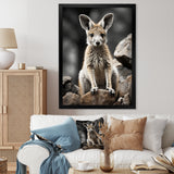 Kangaroo Bound - Kangaroo Home Decor Art