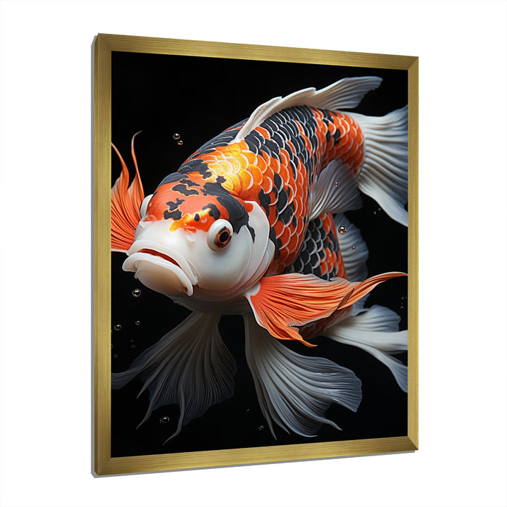Orange Kois Fish Bold Contrasts - Koi&