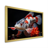 Coral Kois Fish Enigmatic Patterns - Koi's Fish Living Room Wall Art