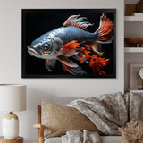 Coral Kois Fish Gentle Beauty - Koi's Fish Bedroom Wall Art