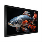 Coral Kois Fish Gentle Beauty - Koi's Fish Bedroom Wall Art