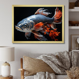 Coral Kois Fish Gentle Beauty - Koi's Fish Bedroom Wall Art