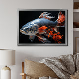 Coral Kois Fish Gentle Beauty - Koi's Fish Bedroom Wall Art