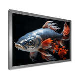 Coral Kois Fish Gentle Beauty - Koi's Fish Bedroom Wall Art
