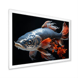 Coral Kois Fish Gentle Beauty - Koi's Fish Bedroom Wall Art