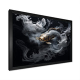 Grey Kois Fish Mystical Elegance - Koi's Fish Wall Decor