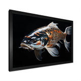 Gold Kois Fish Serene Reflections - Koi's Fish Wall Art Prints