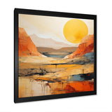 Bold Landscape Canyon Desert VII - Landscapes Canvas Wall Art