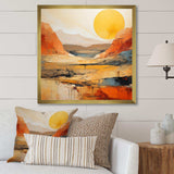 Bold Landscape Canyon Desert VII - Landscapes Canvas Wall Art