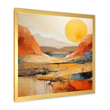 Bold Landscape Canyon Desert VII - Landscapes Canvas Wall Art