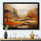 Bold Landscape Canyon Desert IV - Landscapes Canvas Wall Art