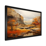 Bold Landscape Canyon Desert IV - Landscapes Canvas Wall Art