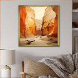 Bold Landscape Canyon Desert V - Landscapes Canvas Wall Art