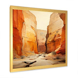 Bold Landscape Canyon Desert V - Landscapes Canvas Wall Art