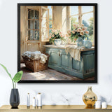 Laundry Room French Vintage I - Illustration Canvas Wall Art