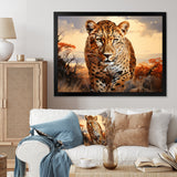 Leopard In Africa - Leopard Home Decor Art