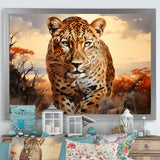 Leopard In Africa - Leopard Home Decor Art