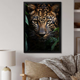 Leopard Silent Stalk I - Animals Canvas Wall Art